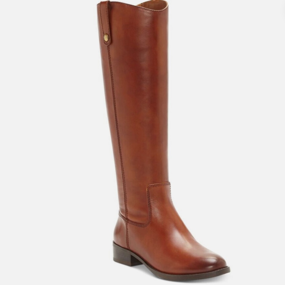 I.N.C. International Concepts Womens Fawne Riding Boots Cognac ,  NEW